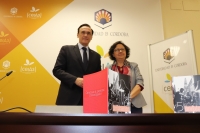 El rector y la vicerrectora de Investigacin en la presentacin de la Memoria