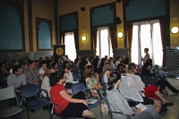 Imagen de la Sala Mudéjar durante la impartición del curso