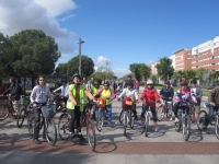 La marcha partió de la Glorieta de Almogávares