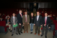 Autoridades en la inauguración de la jornada