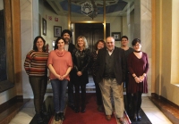 Foto de familia de integrantes del jurado