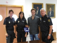 jornada informativa con la policía de los alumnos extranjeros de la Facultad de Veterinaria