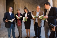 Presentacin del libro en el palacio de Carlos V de la Alhambra (Granada)