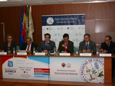 De izq.a dcha: Nuria Androer, Roque Gistau, Manuel Blázquez, Miguel Ángel Torrico, Adrián Gomila , Rafael Marín.