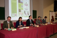 Un momento de la intervencin del rector de la Universidad de Crdoba durante la inauguracin del congreso.